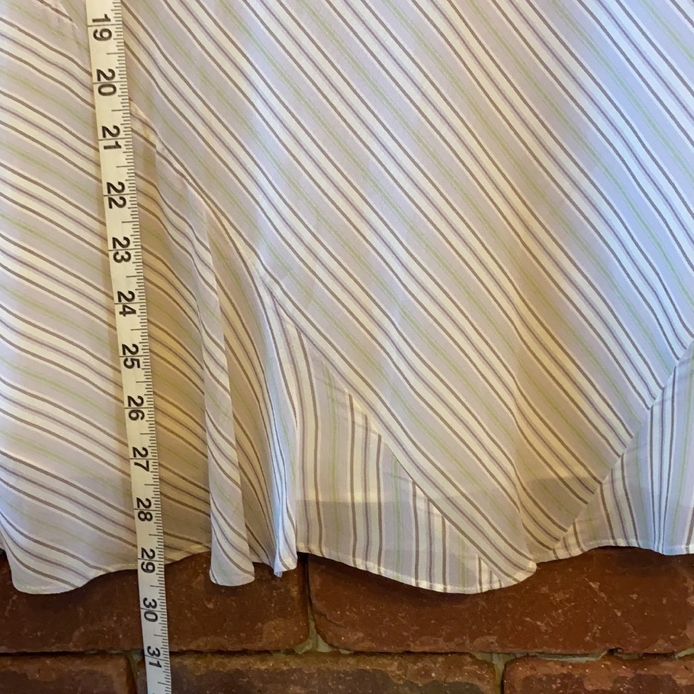 Express Purple Diagonal Skirt - Picture 3 of 5